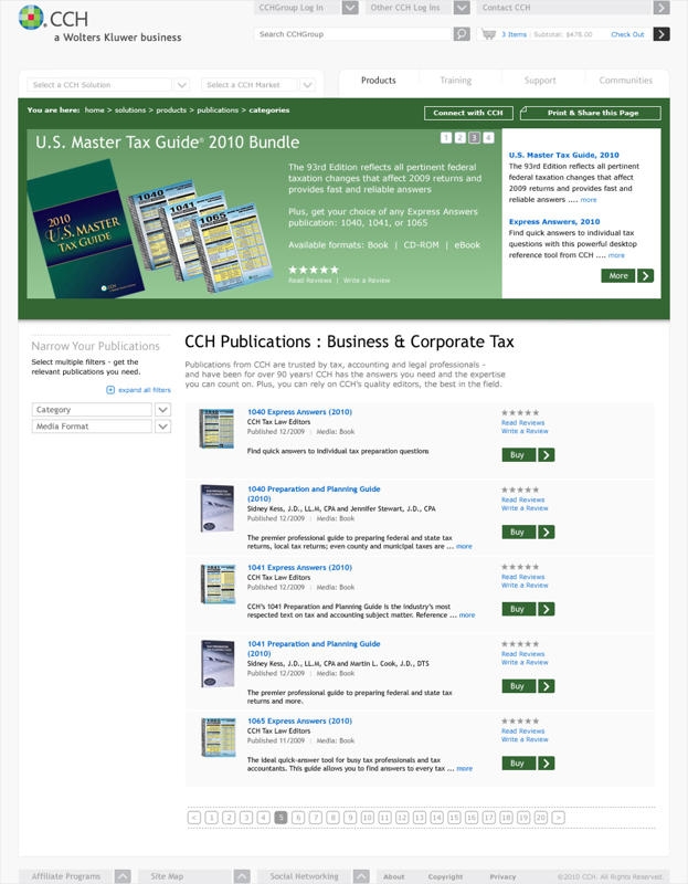 CCH Product Category