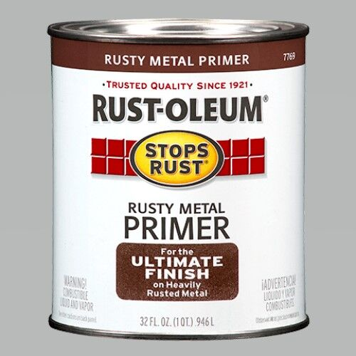 Rust-Oleum quart can packaging