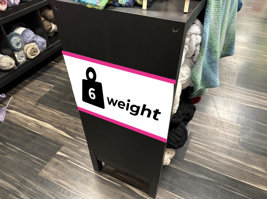 The Strand in-store signage concept